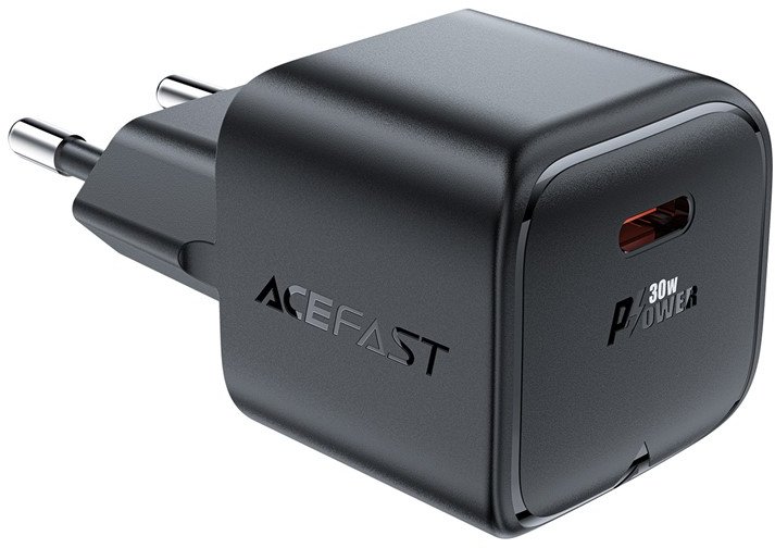 Акція на Acefast Wall Charger USB-C A77 30W Black від Y.UA