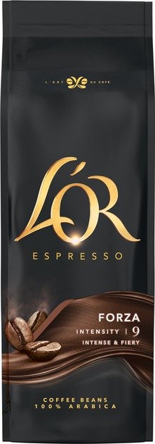 Акція на Кофе в зернах L'OR Espresso Forza 100% Арабика 500 г (8711000324141) від Stylus