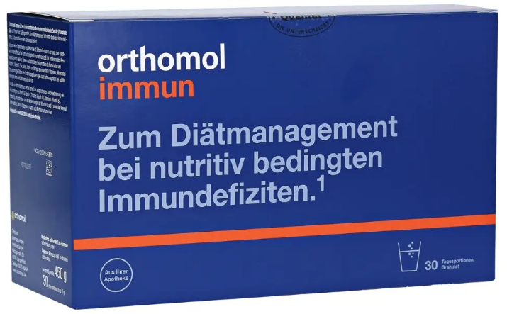 

Orthomol Immun Вітаміни для імунітету 30 днів (порошок)