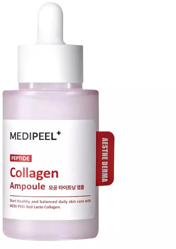 Акція на Medi-Peel Red Lacto Peptide Collagen Tightening Ampoule Сыворотка для упругости и эластичности кожи лица 50 ml від Stylus