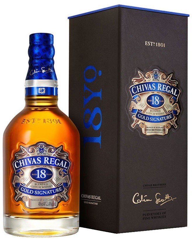 Акція на Виски Chivas Regal 18 years old 1,0л. 40% with box від Stylus