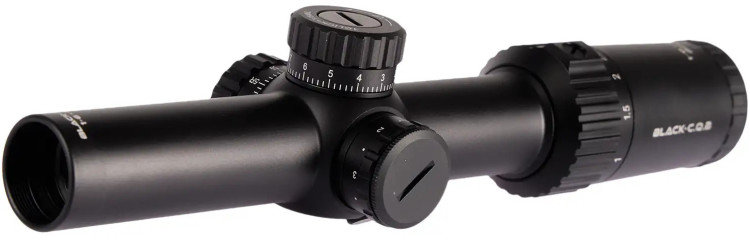 

Xd Precision Black-C.Q.B, 1-6x24 IR, BDC, F2, 0.1 Mil (1528.00.26)