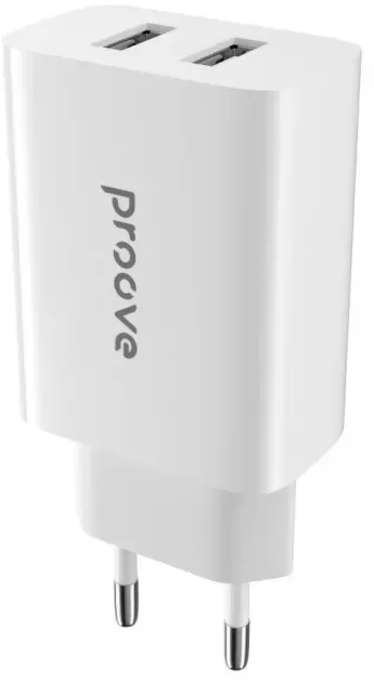 

Proove Wall Charger 2xUSB Rapid 10.5W White