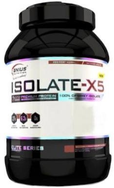 Акція на Genius Nutrition Isolate-X5 2000 g / 61 servings / Vanilla Ice-Cream від Stylus