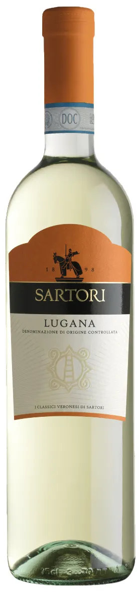 Акція на Вино Sartori Lugana La Musina DOC, белое полусухое, 13.5% 0.75л (MAR8005390004906) від Stylus