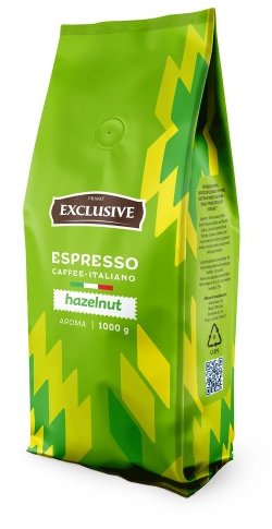 

Кофе Primo Exclusive Hazelnut в зернах 1 кг (4820246610056)