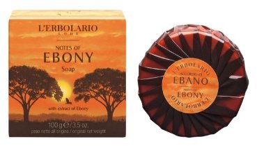 

L'Erbolario Notes of Ebony Душистое мыло Чёрное дерево 100 g