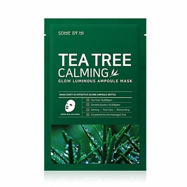 

Some By Mi Tea Tree Calming Glow Luminous Ampoule Mask Успокаивающая ампульная маска с чайным деревом 25 g - 1 шт.