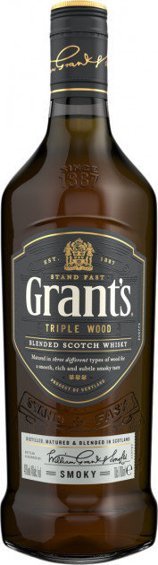 Акція на Виски бленд Grant's Triple Wood Smoky 0.7л (DDSAT4P127) від Stylus