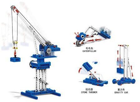 

Конструктор Stem Wange Кран 4в1 (1402)