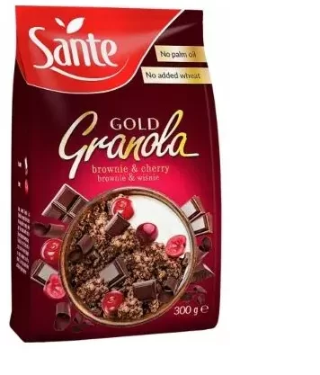 

Гранола Go On Nutrition Granola Gold 300 g /6 servings/Brownie Cherry