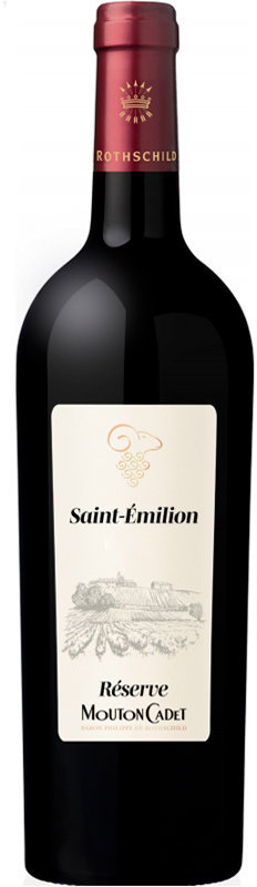 Акція на Вино Mouton Cadet Reserve St Emilion красное 0.75 л (WHS3262151101754) від Stylus