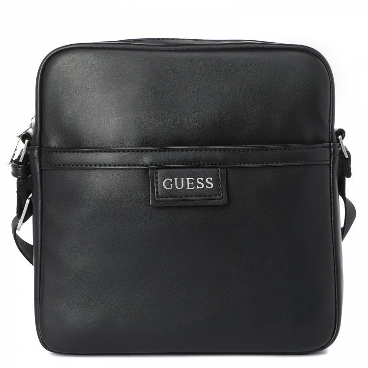 

Мужская сумка через плечо Guess Scala Top Zip Crossbody Flat черная (HMSCLAP1358-BLA)