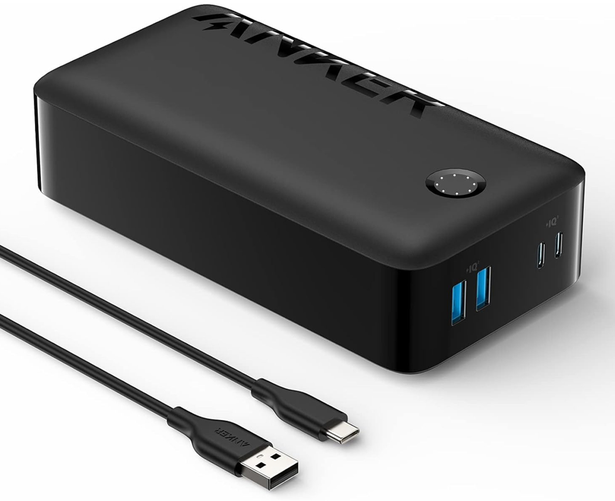 Акція на Anker Power Bank 40000mAh 347 30W Black (A1377) від Stylus