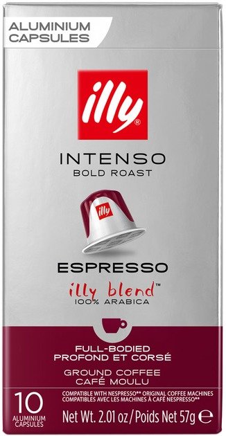 

Кофе в капсулах Illy Espresso Intenso 100% Арабика 10x5.7 г (8003753158648)