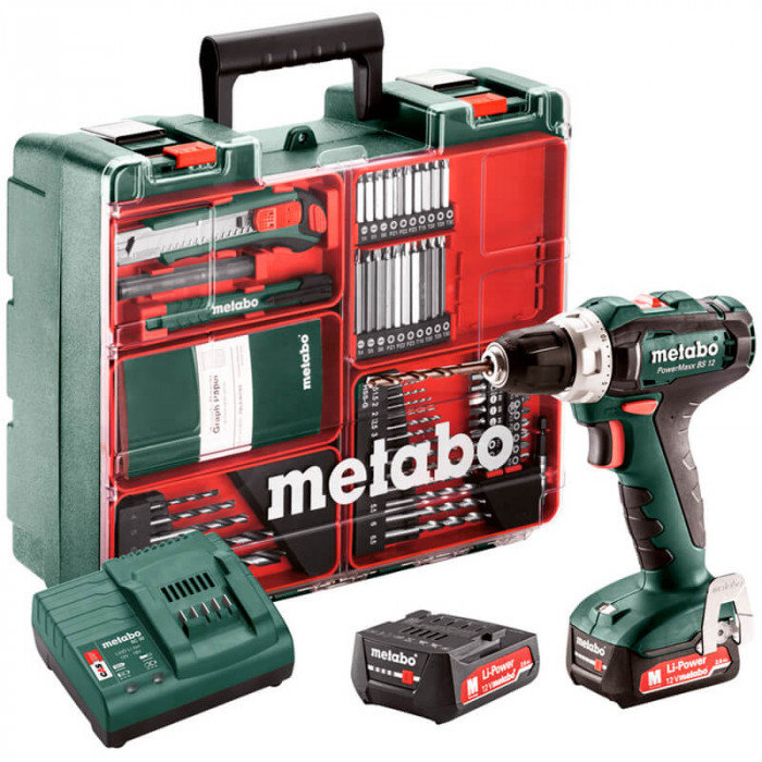 Акція на Шуруповерт Metabo PowerMaxx Bs 12 (601036870) від Stylus