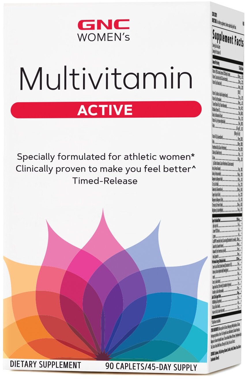 

Gnc Women's Multivitamin Active, 90 Caplets (CN550)