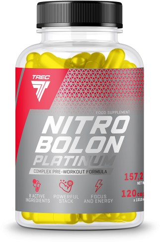 

Предтренировочный комплекс Trec Nitrobolon Platinum 120 capsules/40 servings//Unflavored