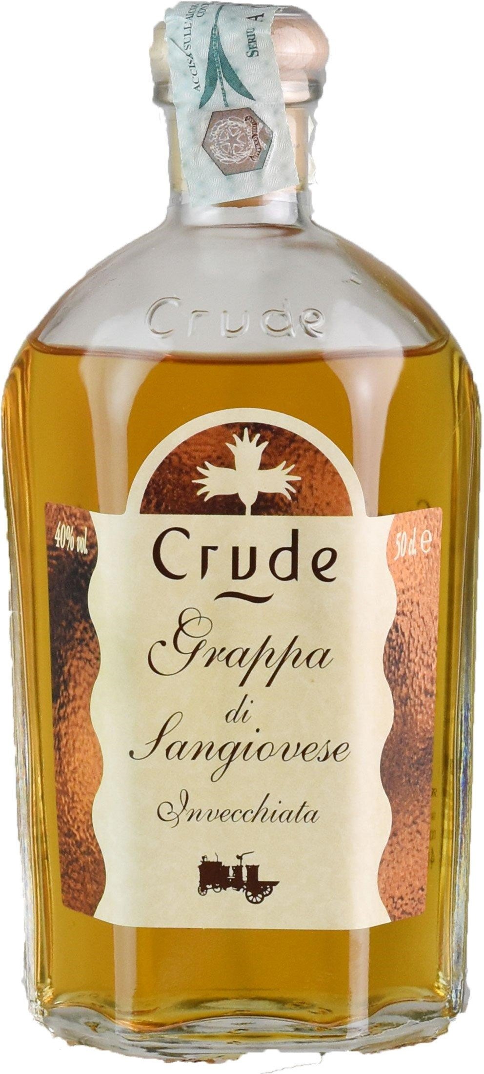 

Грапа Crude Grappa Di Sangiovese, 0.5л 40% (MAR8024158072421)