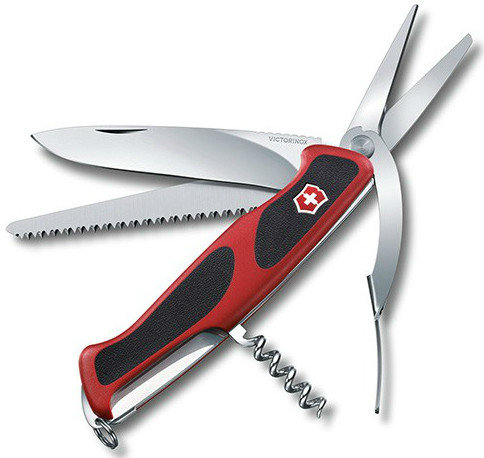 

Victorinox RangerGrip 71 Gardener 130мм/7предметов/красный-черный (0.9713.C)