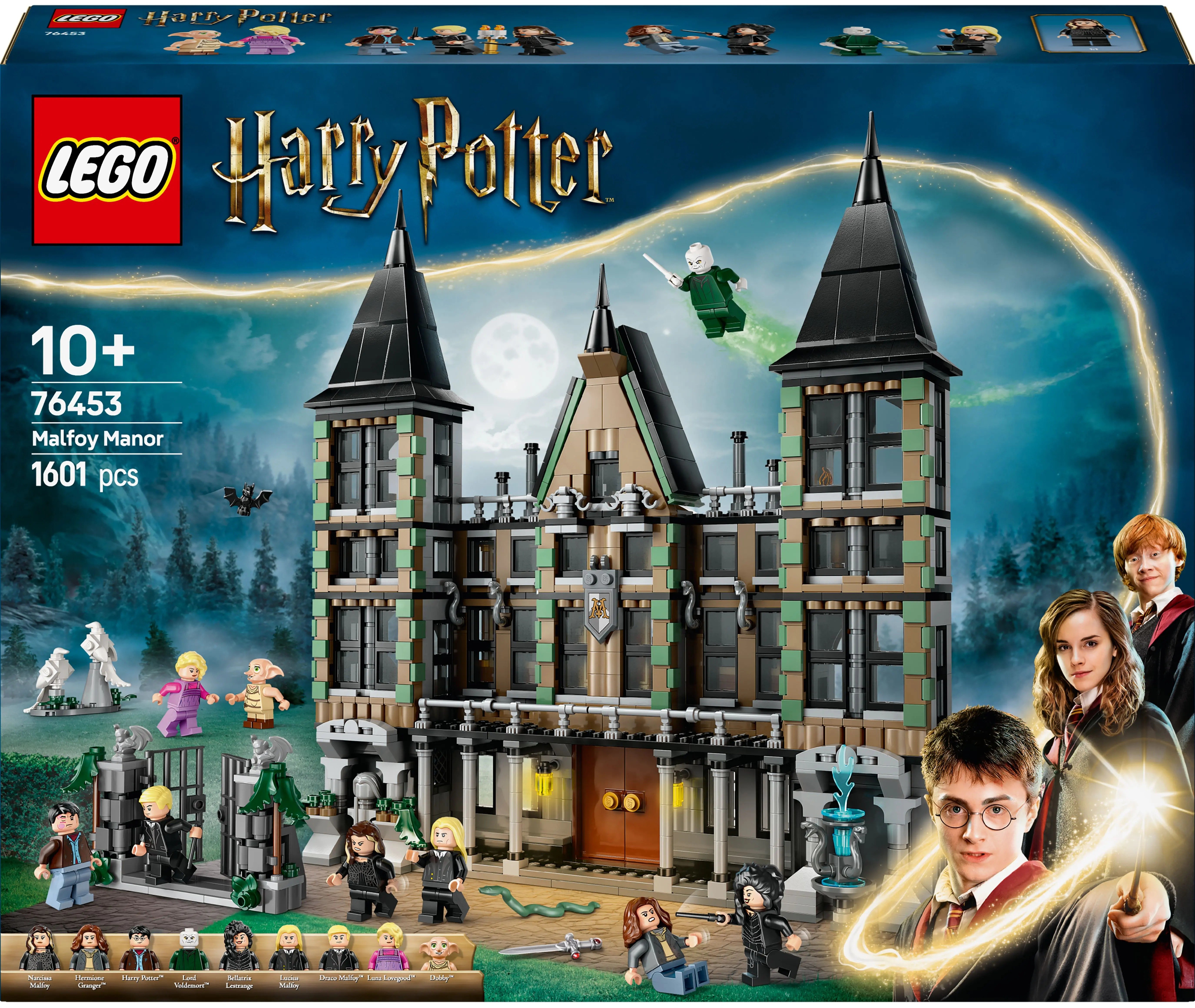 

Конструктор Lego Harry Potter Маєток сім'ї Мелфой 1601 деталь (76453)