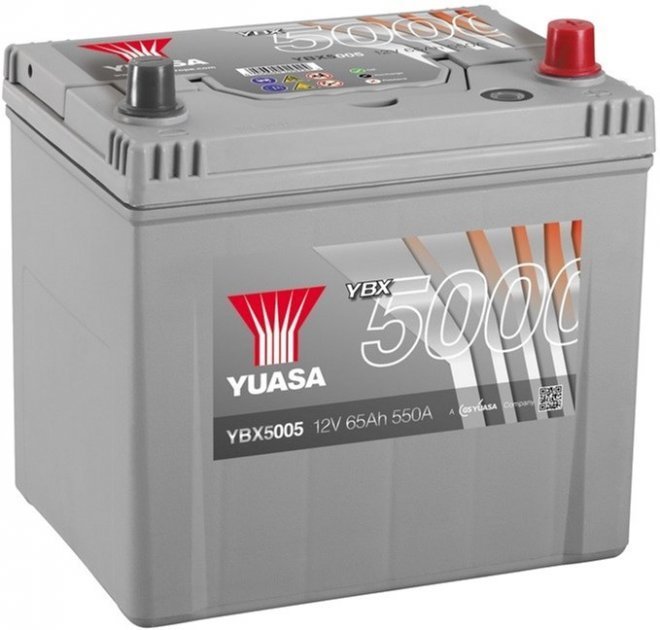 Акция на Автомобильный аккумулятор Yuasa YBX5005 от Stylus