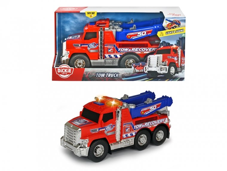 

Эвакуатор Dickie Toys "Дорожная помощь" с двойным манипулятором