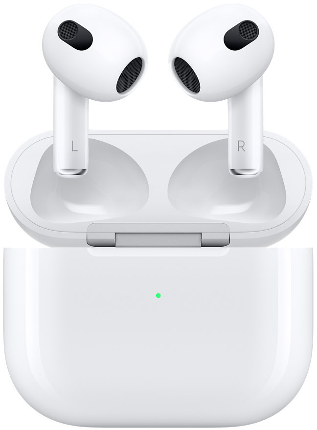 Акція на Apple AirPods 3 with MagSafe Charging Case (MME73) від Y.UA