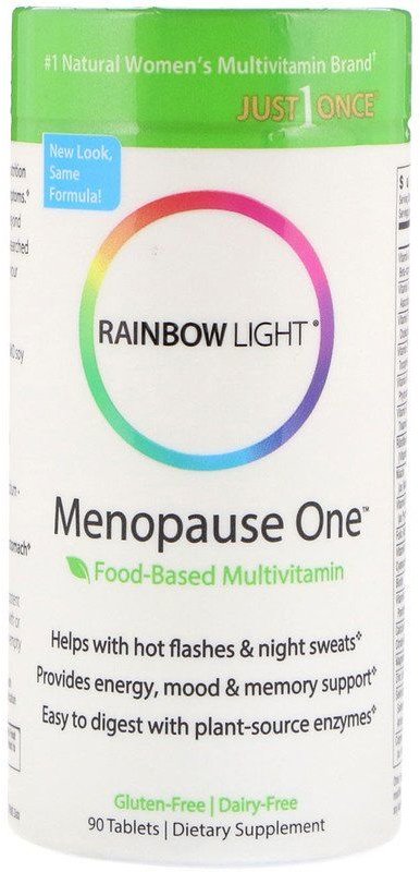 

Rainbow Light Menopause One Food-Based Multivitamin 90 Tabs Мультівітаміни для жінок