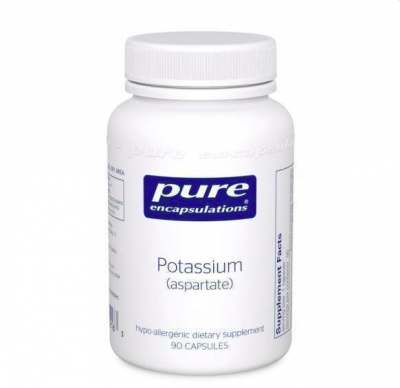 Акція на Pure Encapsulations Potassium (aspartate) 99 mg 90 caps Калий аспартат (PE-00216) від Stylus