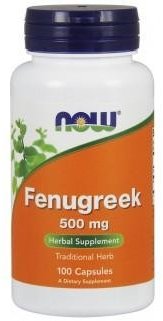 Акція на Now Foods Fenugreek 500 mg 100 caps (Пажитник) від Stylus