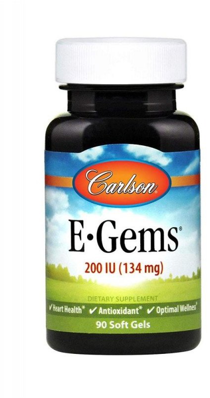 

Carlson Labs E-Gems 200IU 90 Soft Gels (CAR-00320)