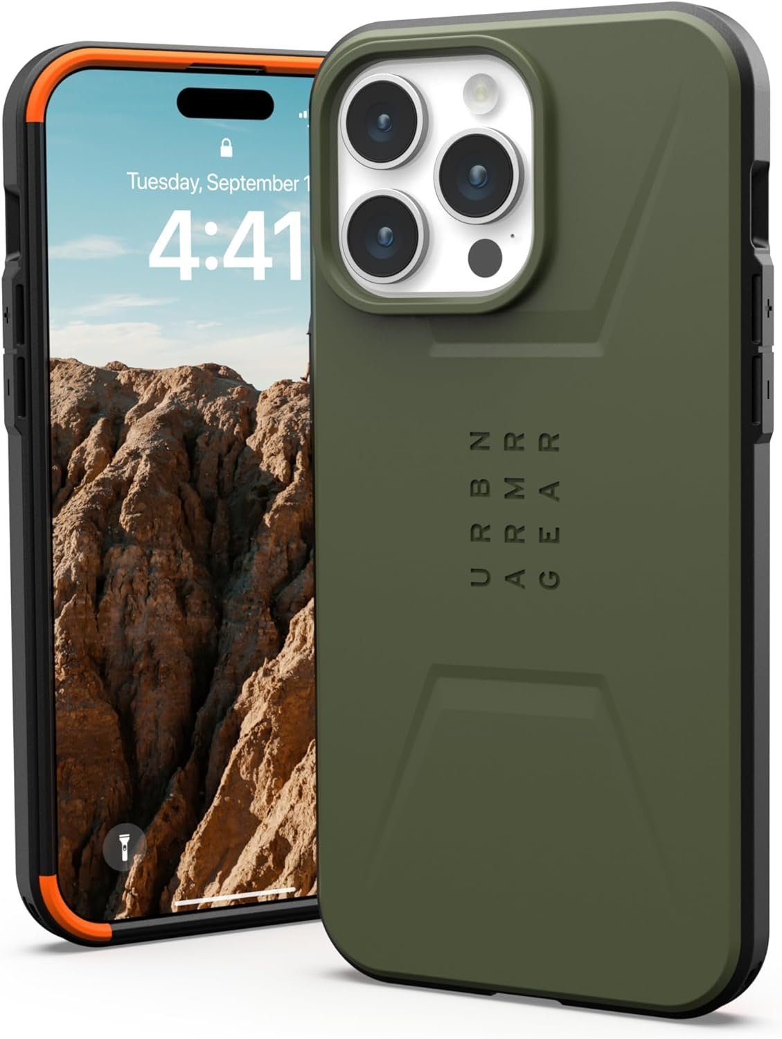 

Urban Armor Gear Uag Графічний Magsafe Olive Drab (114295117272) for iPhone 15 Pro Max