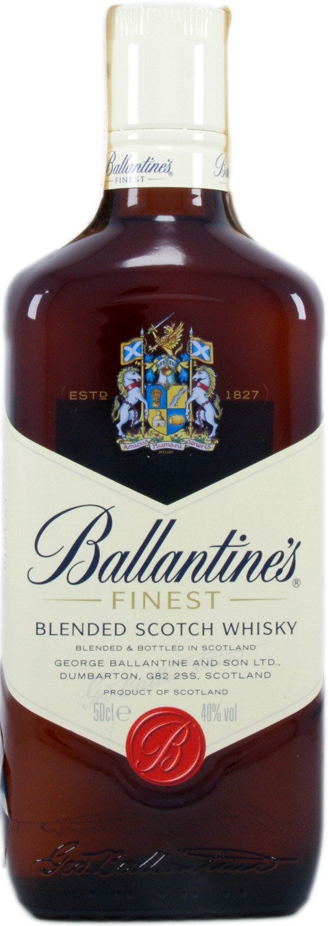 

Віскі Ballantine's Finest 0.5л, 40% (STA5000299606728)