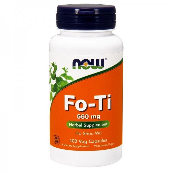 

Now Foods Fo-Ti Ho Shou Wu 560 mg Горець багатоквітковий 100 капсул