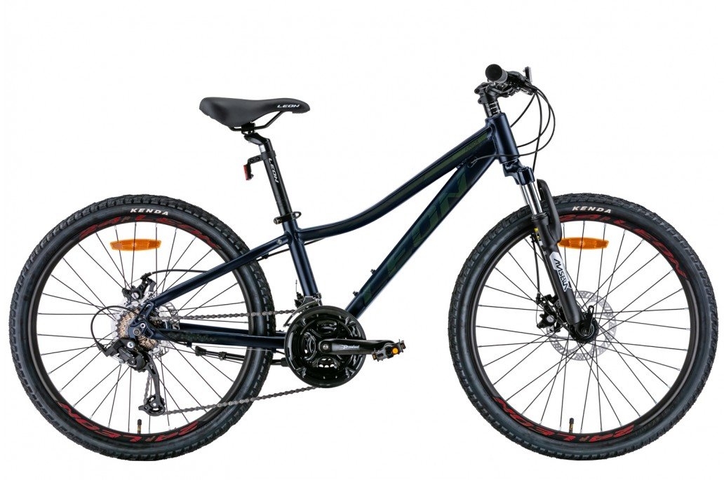 

Велосипед 24" Leon Junior Am Dd 2022 (черный с хаки (м))