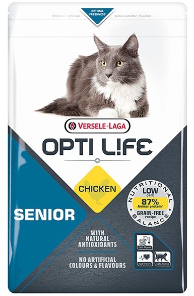 Акція на Сухой корм Opti Life Senior беззерновой для пожилых котов 2.5 кг (59204) від Stylus