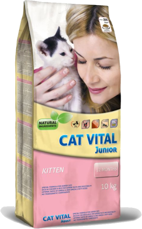 

Сухой корм Cat Vital Junior для котят 10 кг (5999561540481)