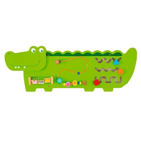 Акція на Бизиборд Viga Toys Крокодильчик (50469FSC) від Stylus
