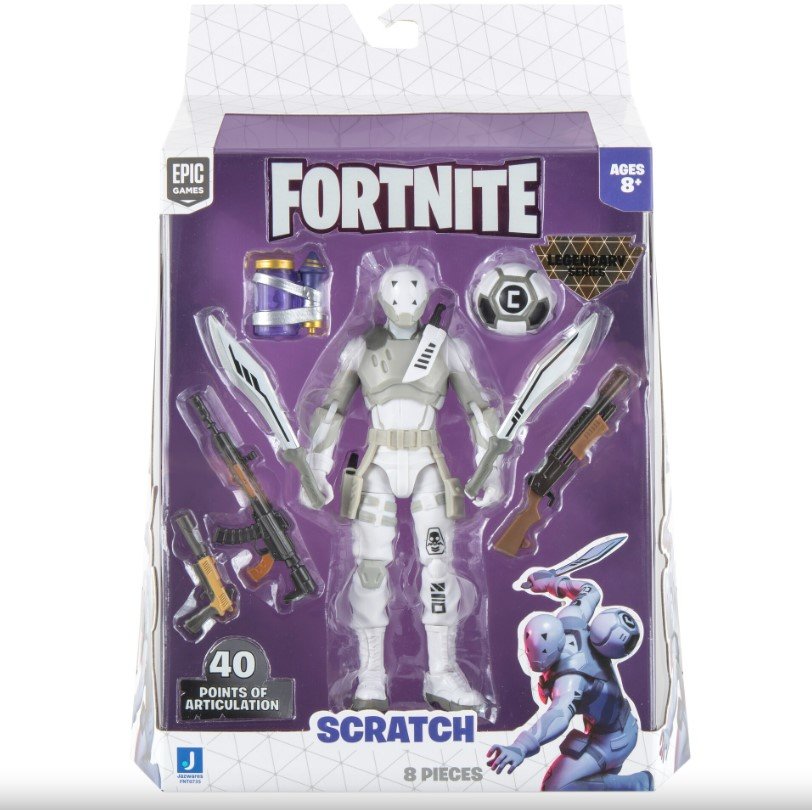 

Коллекционная фигурка Jazwares Fortnite Legendary Series Scratch S9 15 см (FNT0735)