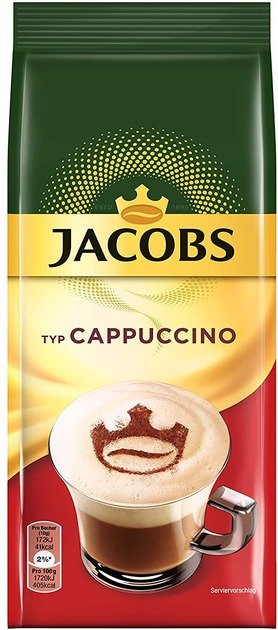 

Напій кавовий розчинний Jacobs Cappuccino 400 г (8711000524701)