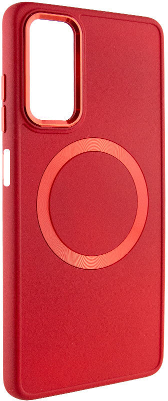 

Tpu Case Bonbon Metal Style with MagSafe Red для Samsung A256 Galaxy A25 5G