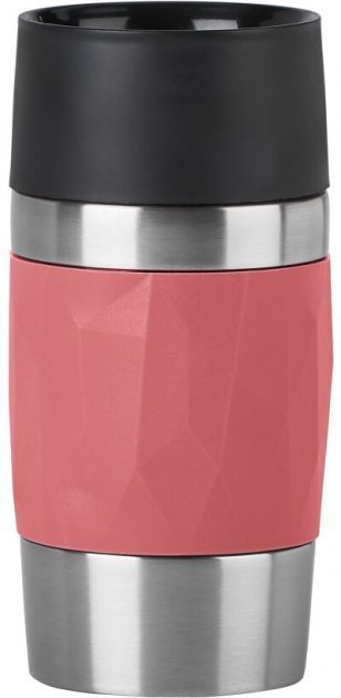 

Термостакан Tefal Compact mug 0.3 л красный (N2160410)