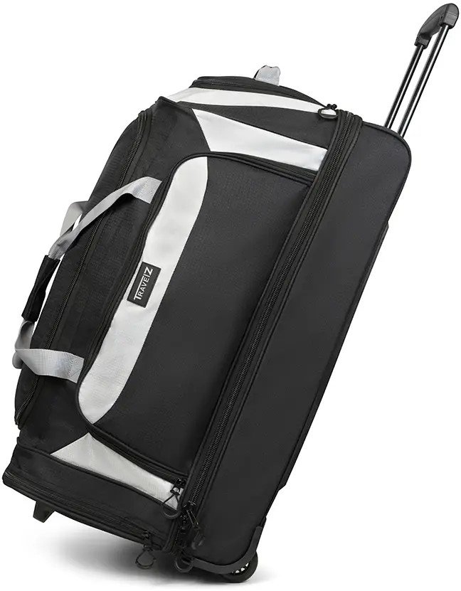 Акція на Дорожная сумка на колесах TravelZ Wheelbag Doubleloader black (603098) (931071) від Stylus