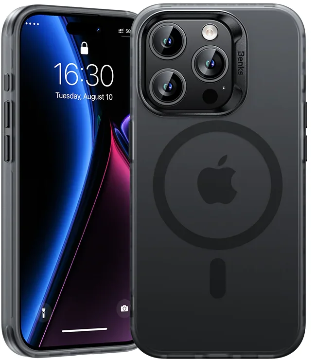 

Benks MagClap Lucid Armor Protective Black Titanium for iPhone 15 Pro Max