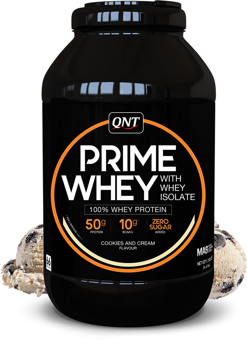 

Qnt Prime Whey 2000 g /66 servings/ Cookies and cream