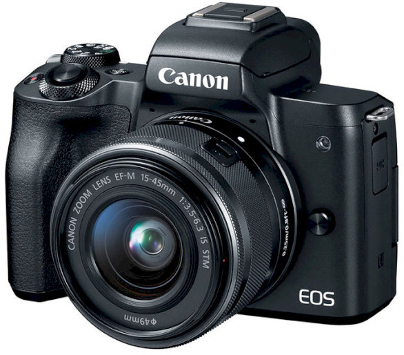 

Canon Eos M50 kit (15-45mm + 55-200mm) Is Stm Black