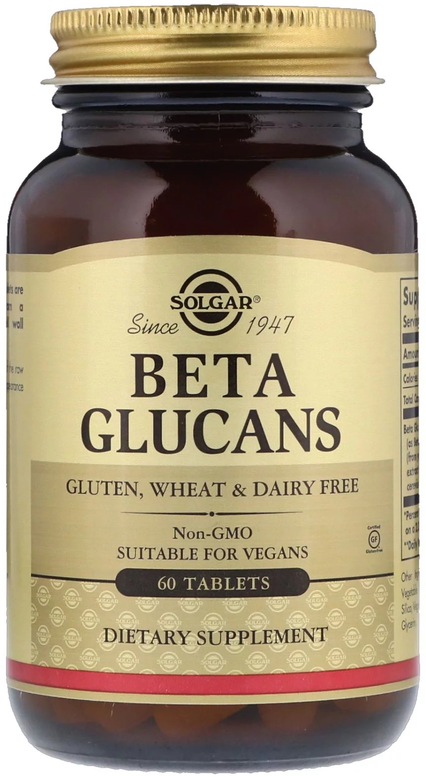 

Solgar Beta Glucans Солгар Бета глюкан 60 таблеток