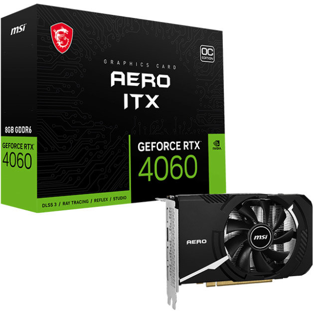 Акція на Msi GeForce Rtx 4060 Aero Itx 8G Oc від Stylus