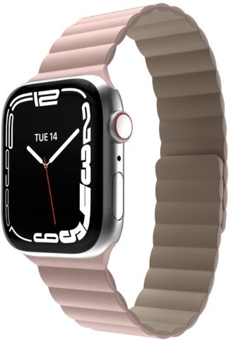 

Switcheasy Skin Silicone Magnetic Watch Band Pink (MAW245078PK22) for Apple Watch 42/44/45/49mm